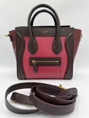 Celine Luggage Nano Tote